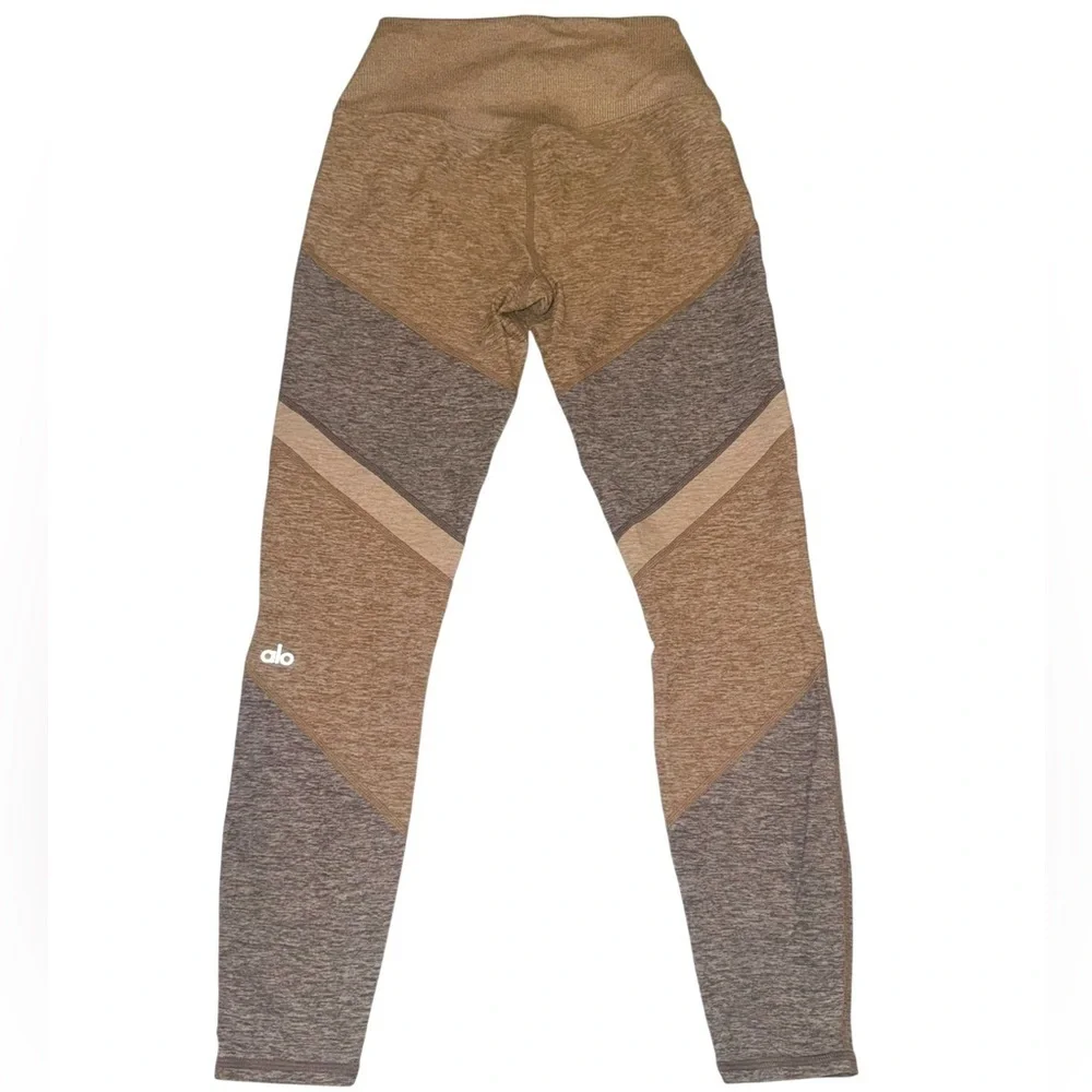 Alo Yoga High-Waist Alosoft Sheila Color Block Leggings XS
